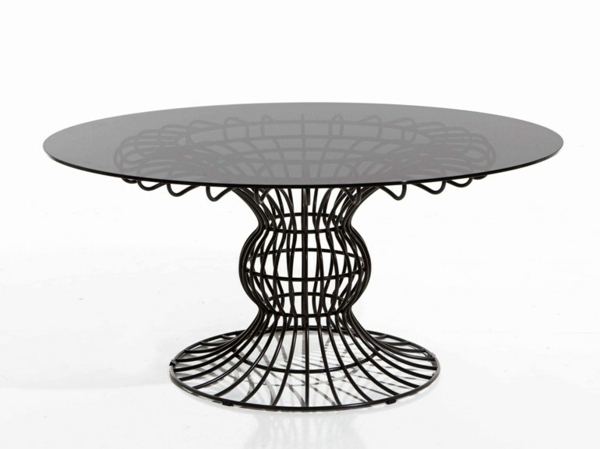 table ronde design jardin Sirio Mazza