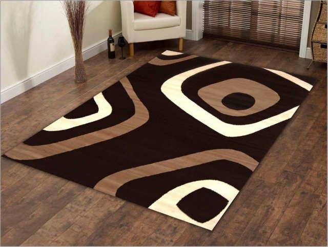 tapis-cuisine-forme-rectangulaire-noire-blanc-marron