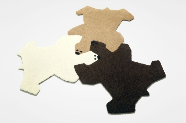 tapis-puzzle-design-Permafrost-ours-marron-beige-blanc