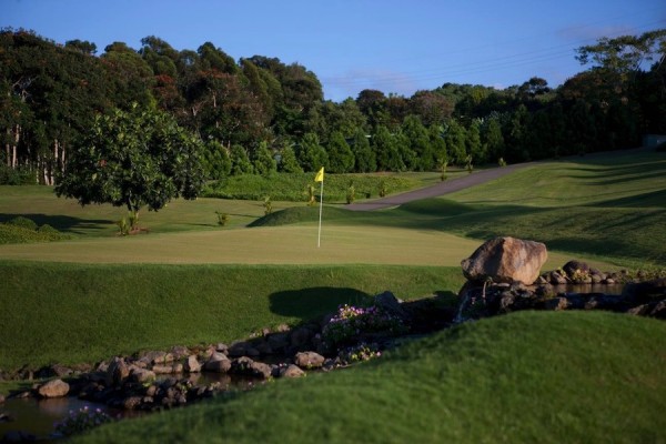 terrain de golf privé résidence luxe