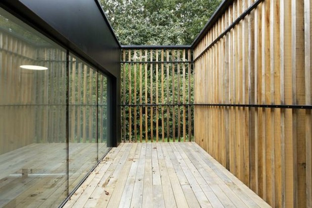 terrasse moderne bois