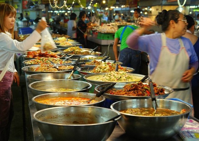 thailande bol nourriture marche gastronomie vente