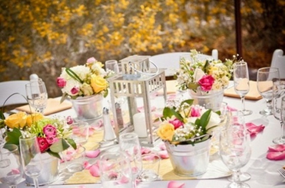table deco roses