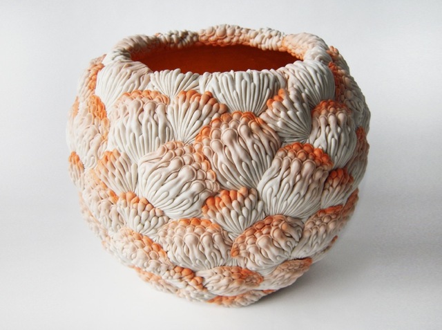 vase design forme originale porcelaine organique