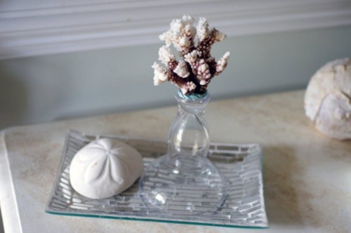 vase original corail forme de fleurs