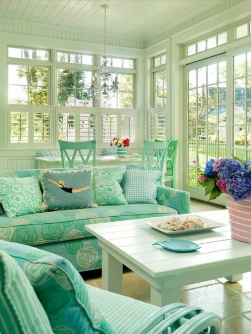 veranda vitree deco vert