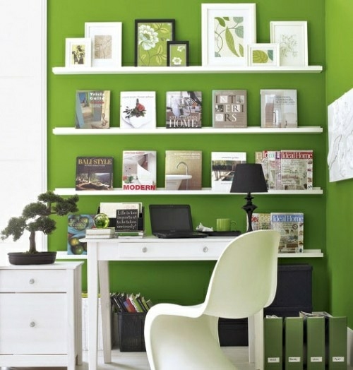 vert murs bonsaï decoration printemps bureau