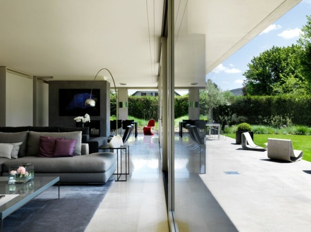 villa moderne patio design