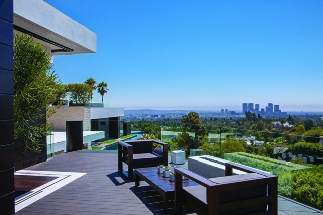 vue magnifique idées terrasse moderne