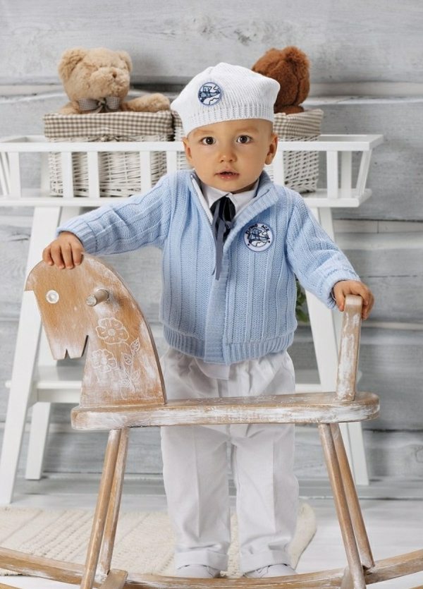 vêtements bébé garçon bleu blanc